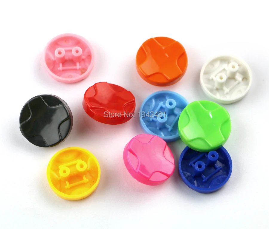 1PCS Multicolour For XBOX360 Plastic Thumbstick Sticks Analog Cross Buttons Dpad D-pad For Xbox 360 Wired Wireless joystick