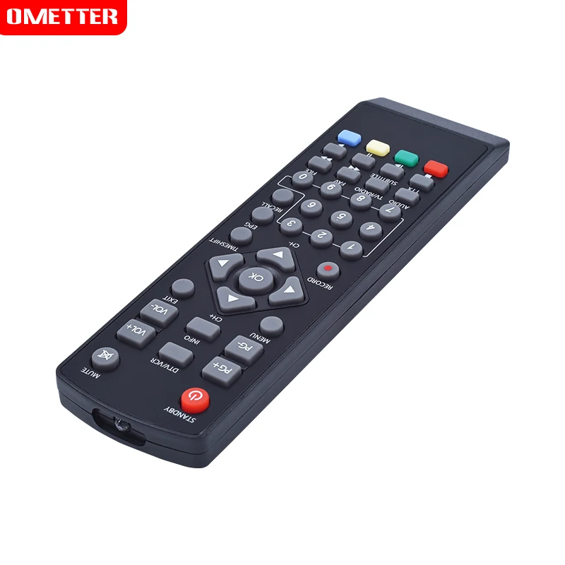 Remote control Replacement of the DVB-T2 for STRONG PRIMA V VI VII 8 decoder SRT8110 SRT8112 SRT8114 SRT8115 SRT8108 black