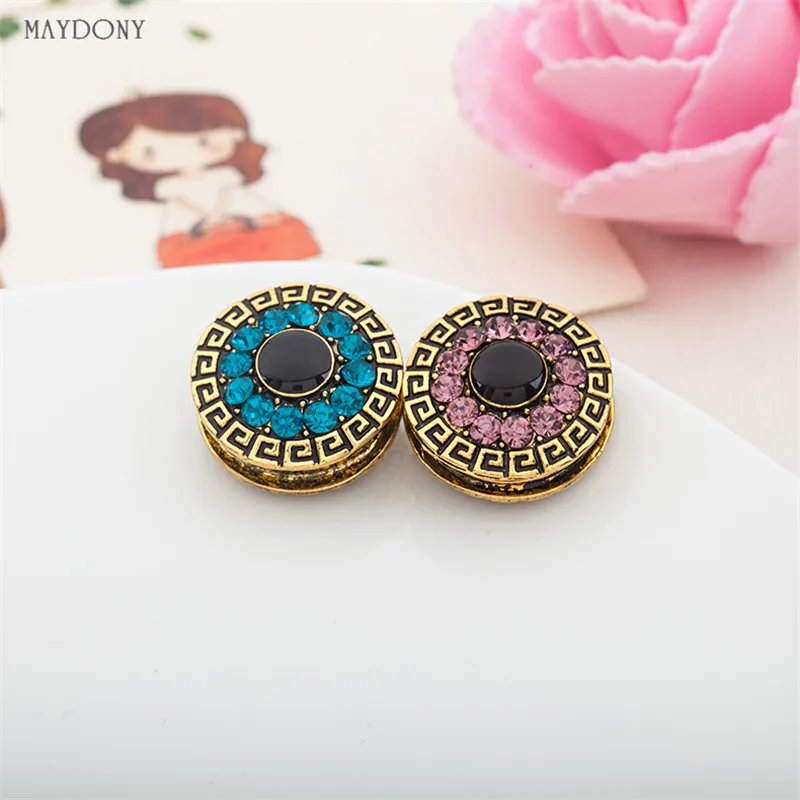 Strong Metal  Magnetic Hijab Clip Safe Hijab Brooch Retro Accessory No Hole Pins Brooch For Muslim Scarf XT41