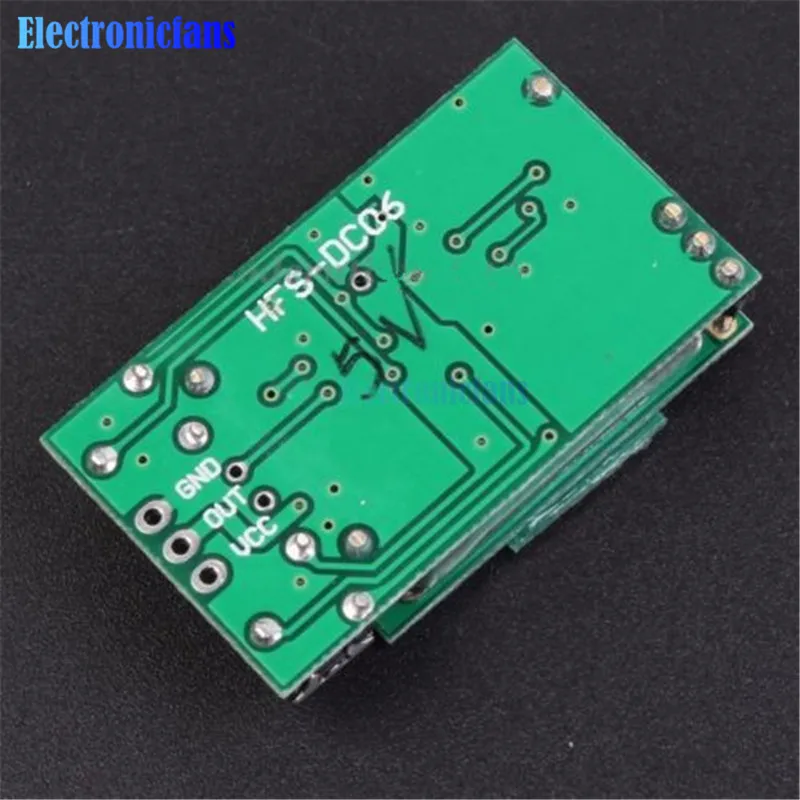 Dc 5V 5.8G 5.8 Ghz Microonde Interruttore Del Sensore Radar Modulo Ism Banda di Rilevamento 12 M HFS-DC06 Nessuna Interferenza