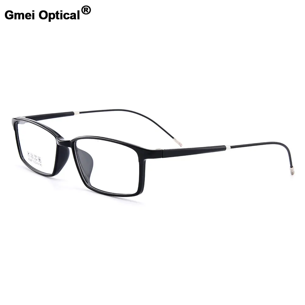 Gmei Optical Ultralight TR90 Full Rim Men's Optical Eyeglasses Frames Women's Plastic Myopia Eyewear 5 Colors Optional M3007