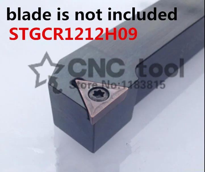 Stgcr stgcr1212h09 torno cortador mandril torneamento toolder stgcl1212h09 cnc haste de corte uso tcmt09 inserções de carboneto ferramentas
