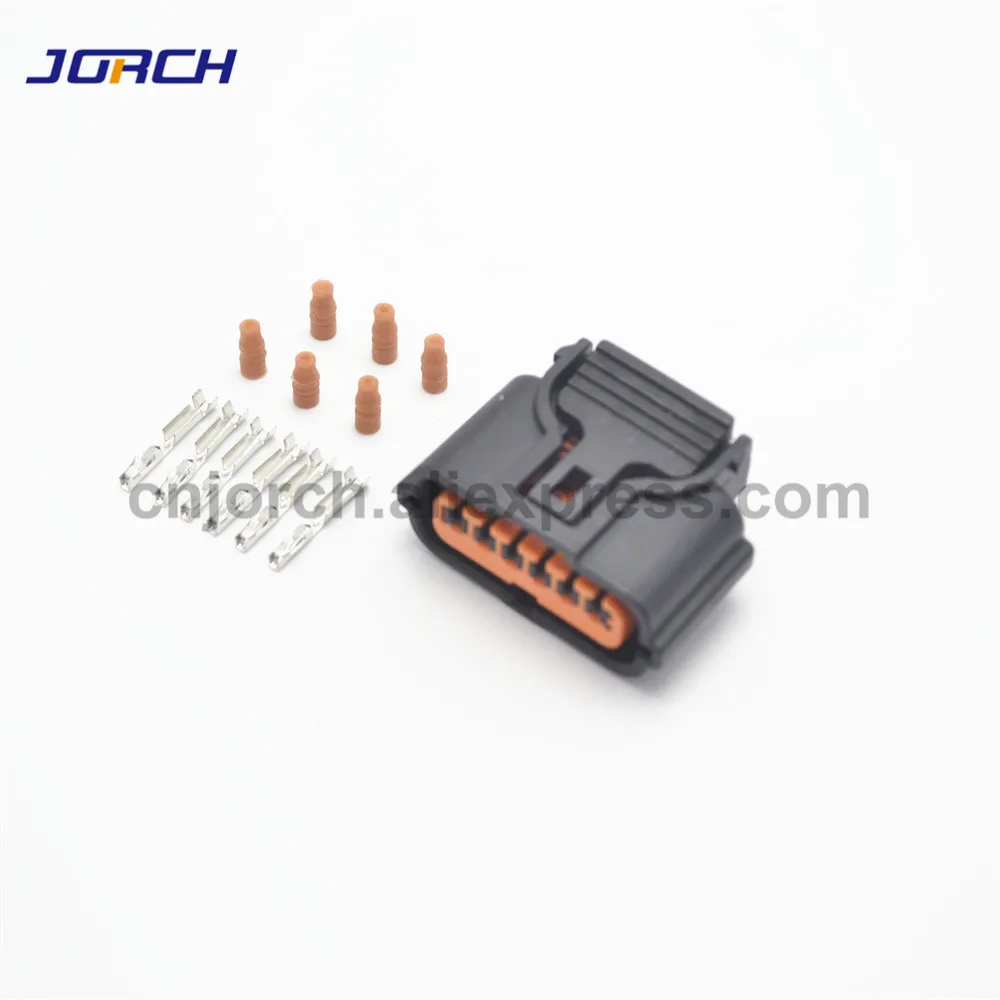 2sets 6pin Kum Modern kia IX35 move line eight yue lang ruina after reversing radar sensor plug connector HP286-06021