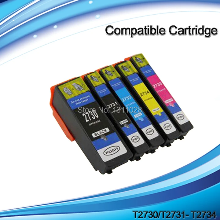 INK WAY T2730 Full set compatible inkjet  cartridge for  T2730-T2734 t2730  t2731 t2732 t2733 t2734