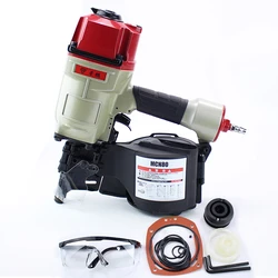 RP MCN80 50mm-83mm Pneumatic Pallet Making Coil Nailer Efficient Roll Nail Gun