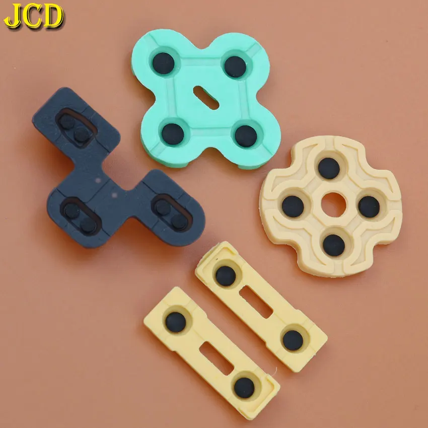 JCD 1Set Silicone Rubber Conductive Pads Buttons Touches For PS2 Controller Replacement Repair Parts - Image 4