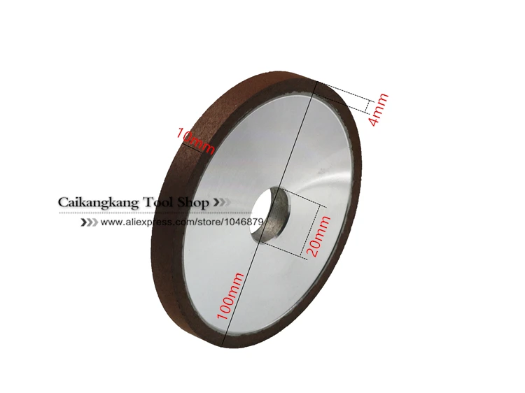 75% P 100*20*10*4 Flat Diamond Abrasive Grinding Wheel for Alloy Steel Ceramic Glass Jade SDC Grinding Parallel grinding wheel