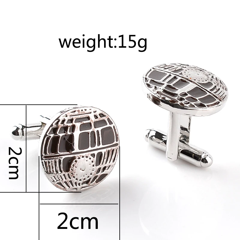 Mens French Earth Cufflinks Silver Brand Sleeve Button Whosale For Shirt Suit Party Jewlery