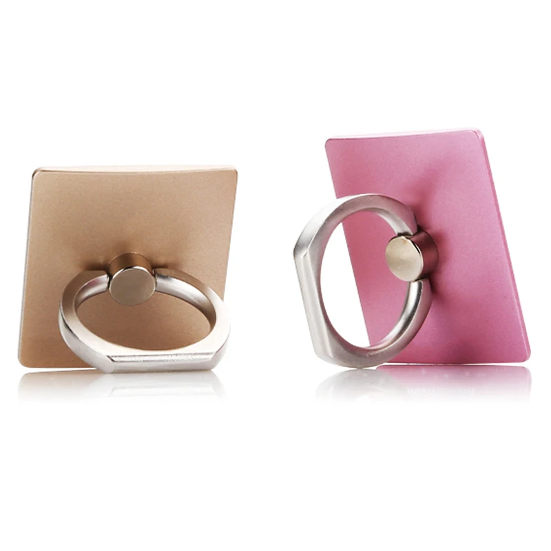 

Square grinding Phones Accessories Mobile Phone Case Cute Finger Ring Holder for iphone Samsung Android Mobile Phone Back Cover