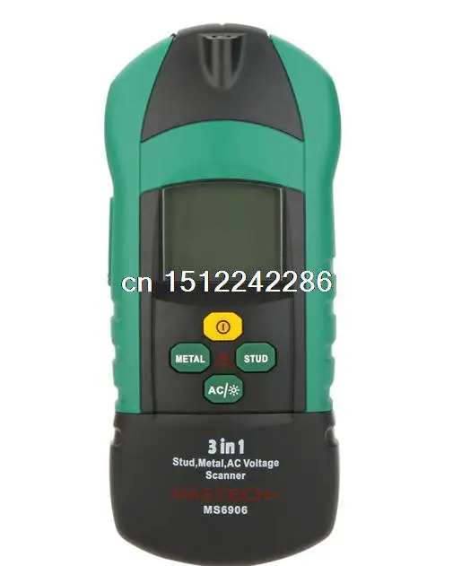 

MASTECH MS6906 3 in 1 Multi-function Stud Metal AC Voltage Scanner Detector Tester Thickness Gauge w/ NCV Test