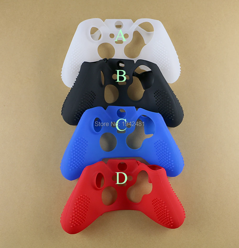 12pçs capa de borracha de silicone macio de alta qualidade para controle de xbox one elite capa protetora de pele