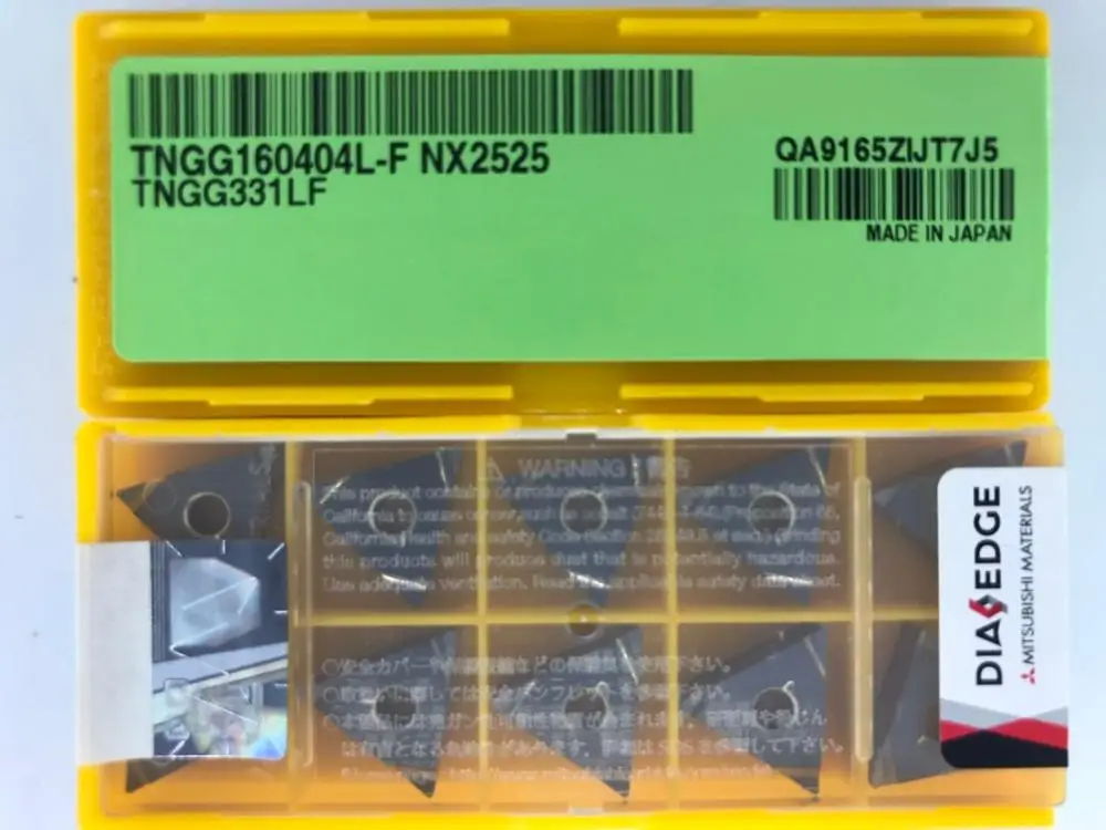 TNGG160404L-F NX2525 10 шт. оригинальная Поворотная вставка DIAEDGE