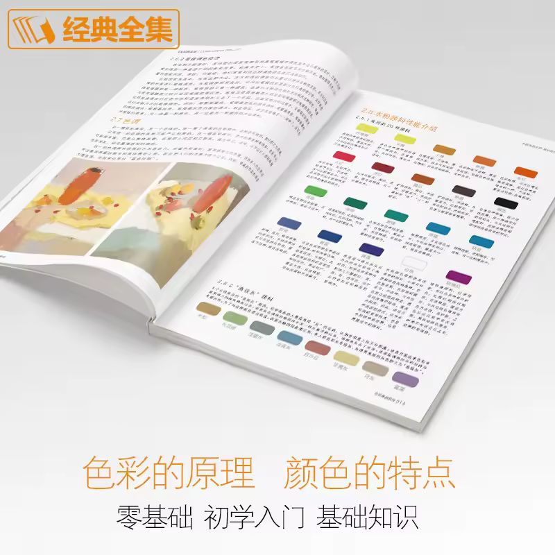 Color basics tutorial book:China Academy of Fine Arts teacher to teach you to paint colors Zero-based entry-painting book - Image 3