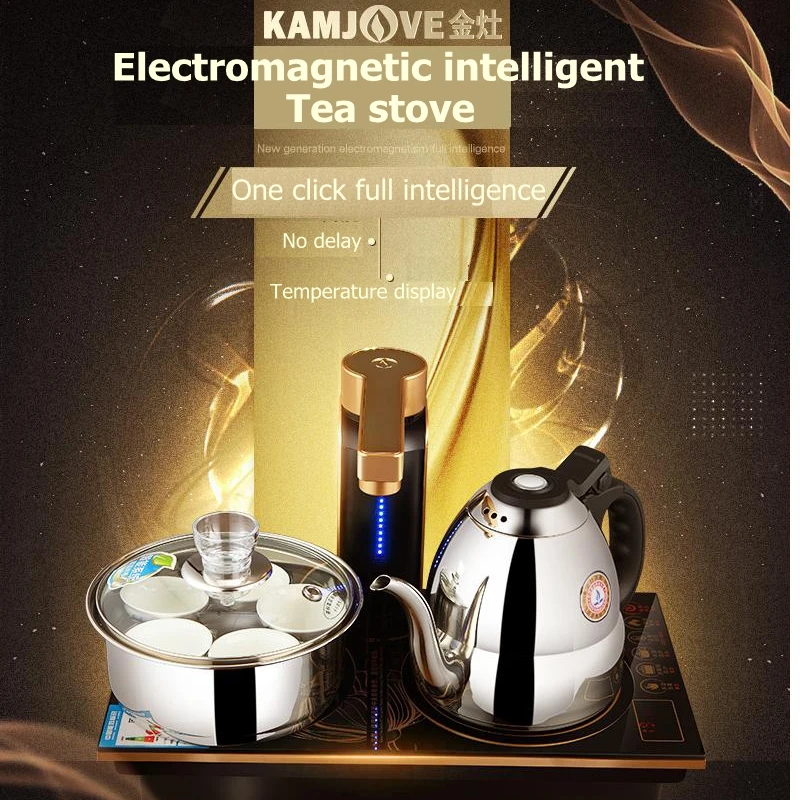 KAMJOVE-Intelligent Magnetron Type Induction Cooker, Tea Art Stove, Kettle Kettle, Full Automatic Electric Tea Stove, Q9