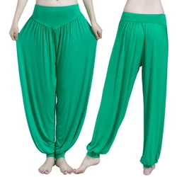 Pantaloni da Yoga a gamba larga taglie forti pantaloni sportivi da Fitness da donna pantaloni sportivi elasticizzati a vita alta abbigliamento sportivo a tutta lunghezza