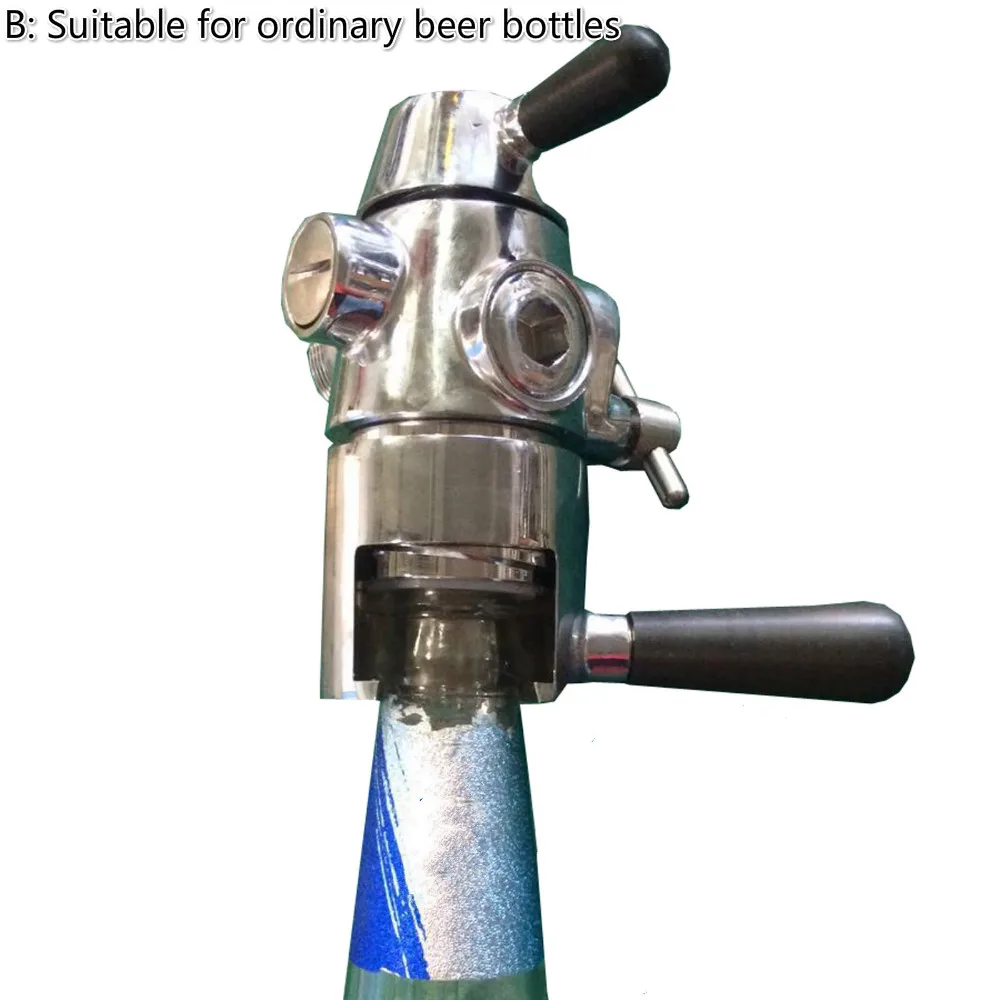 Beer bottle Coke bottle isobaric filling faucet pressure filling machine beer valve