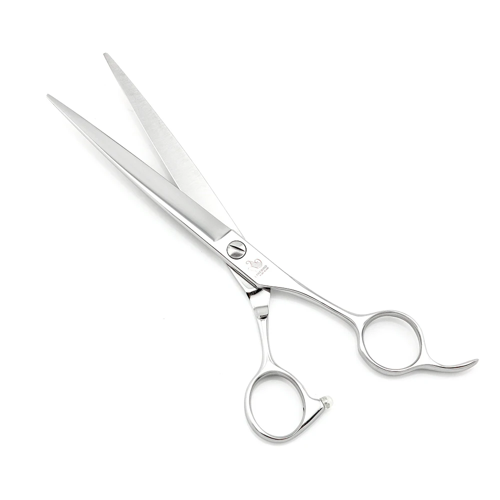 Pet Dog Grooming Scissors High-class Lyrebird 7 Inch Cat Shear Cutting Scissors with Slot Type Screw F551  Simple Pack NEW