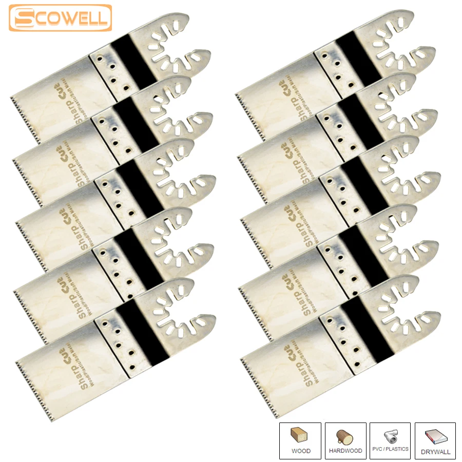 Stainless Steel Plunge Oscillating Multi Tool Saw Blades Multimaster Power Tools Accessories  For Wood PVC Multi Purpose