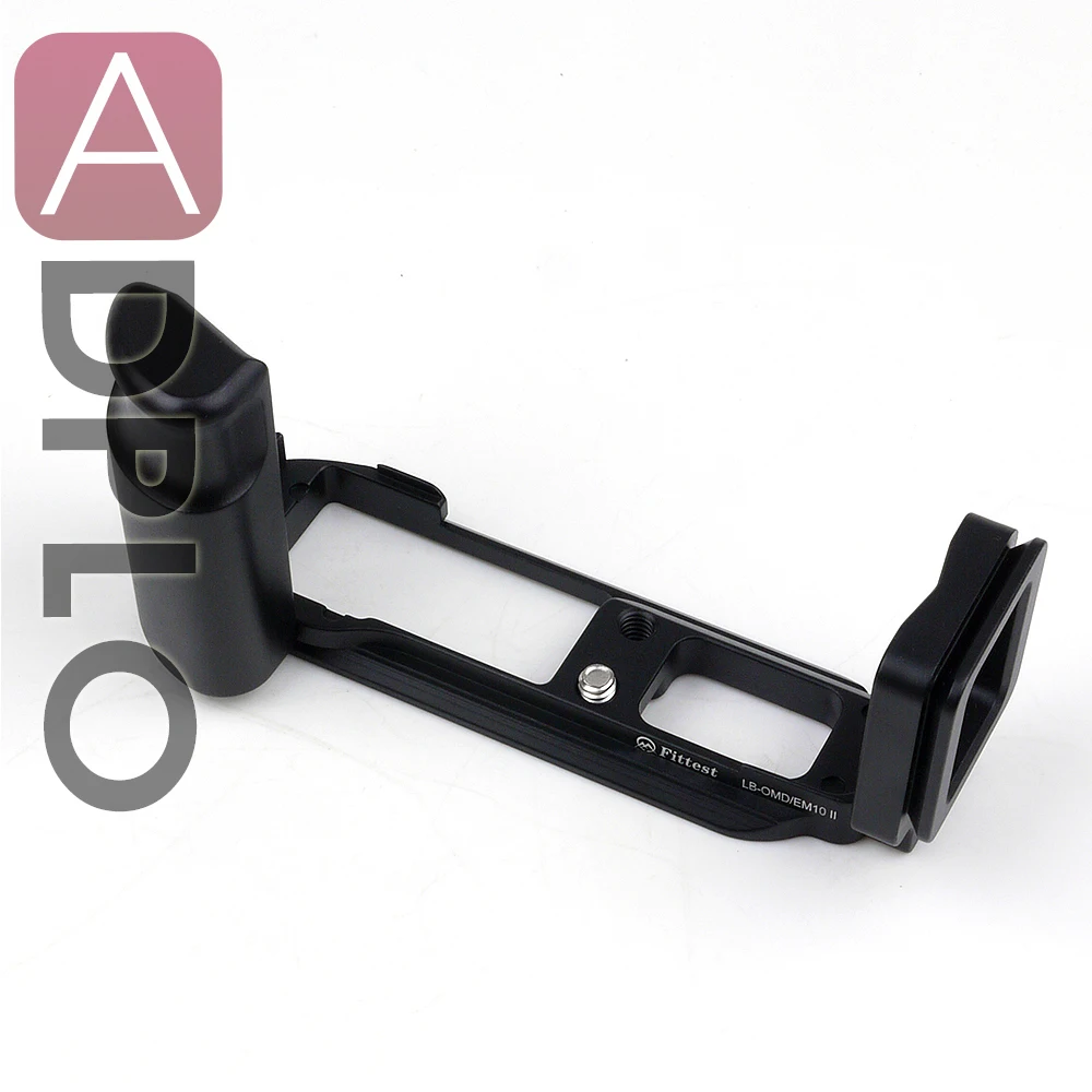 

Metal External Hand Grip Work For olympus OM-D E-M10 L-Shaped Vertical Quick Release Plate Camera Bracket