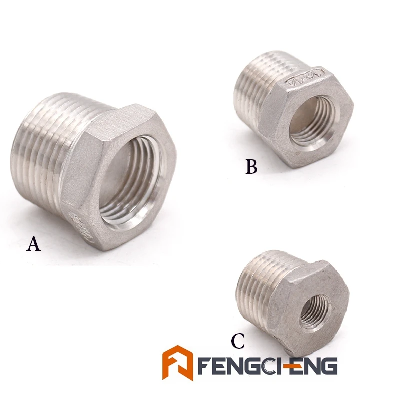 Homebrew Beer NPT Reducer Bushing 304 Stainless Steel Food Grade Brewer Hardware Pump fitting