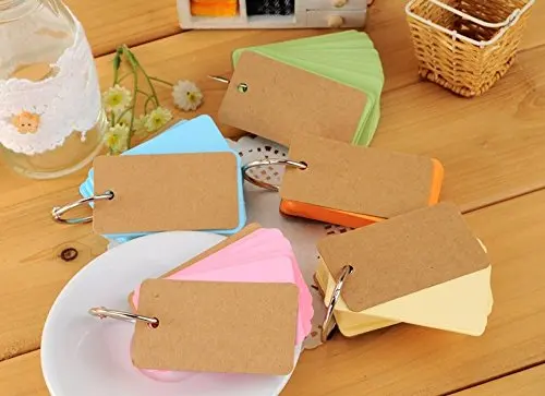 100 Pcs Loose Leaf Binder Ring, 1" (25mm) Diameter, Nickel Plated Key Rings