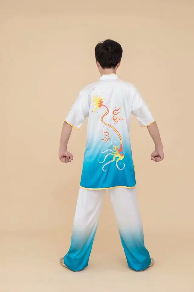 Tailor-Made Clothing for Martial Arts Competition, Embroidered Clothing, Wushu, Taichi, Taiji, Changquan Uniform CCWUSHU