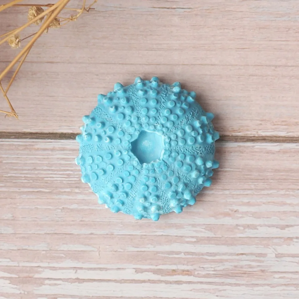 Silicone Fondant Mold Sea Urchin Shell Shape Ocean Fondant Cake Decoration Gum Paste Moulds Chocolate Mould