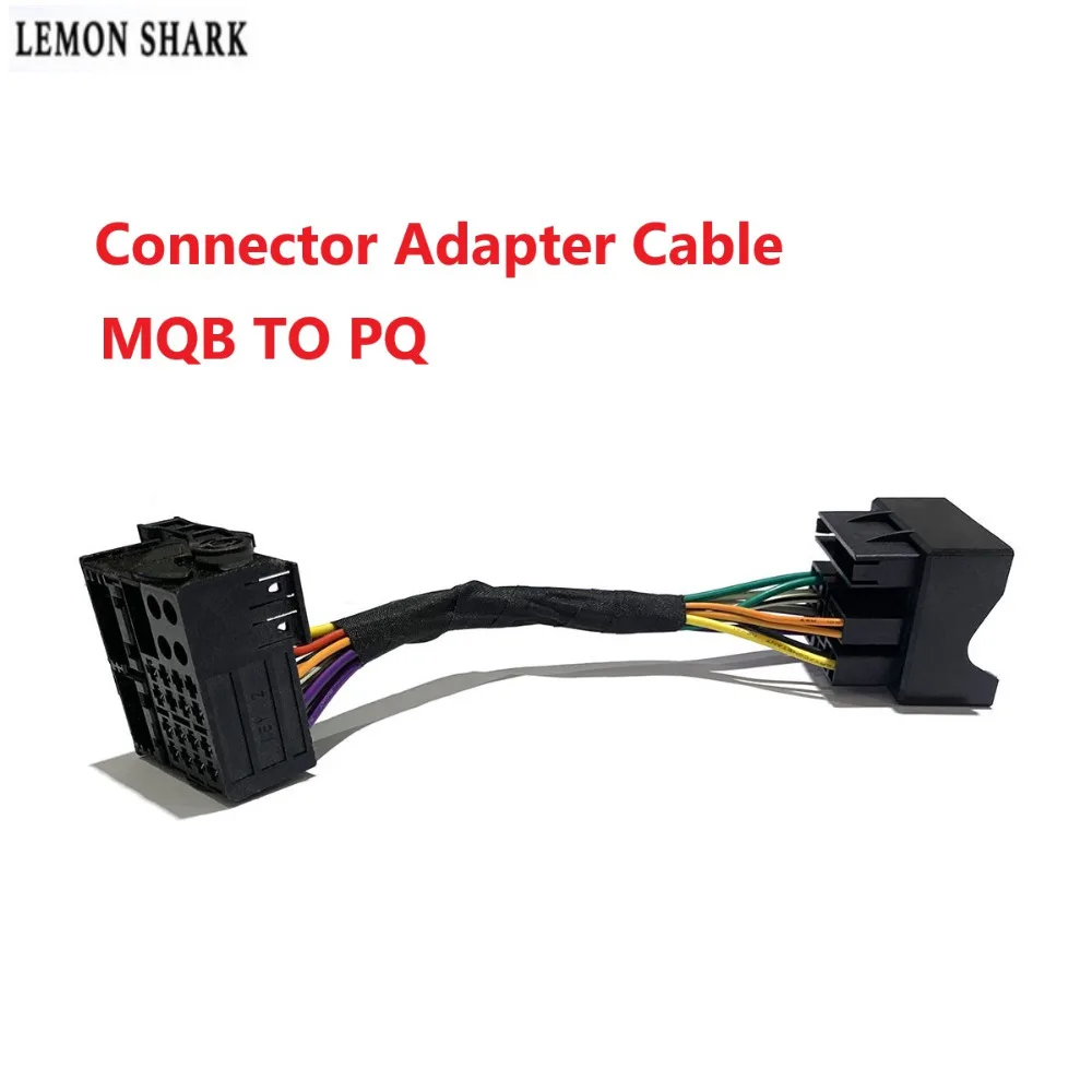 LEMON SHARK RCD510 RCD330 Plus Connector Adapter Cable MQB to PQ Platform For VW Tiguan Passat Jetta
