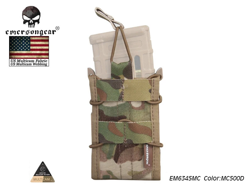 

Подсумок для одного магазина EMERSONGEAR, вертикальный, военный, с системой MOLLE, для аксессуаров