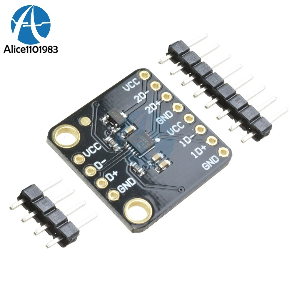 TS3USB221 High Speed USB 2.0 480Mbps 1:2 Multiplexer To Demultiplexer Switch Single Enable Diy Kit Electronic PCB Board Module