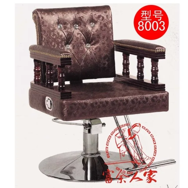 Y8003 can lift European beauty salon haircut stool. Extend down the chair.