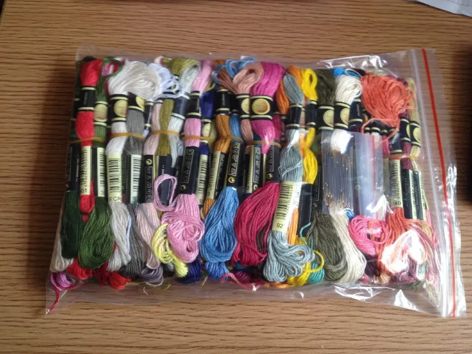 8TH CXC  threads Choose Any Thread Code From 447 Colors Freely 50 Pieces Of Thread Cross Stitch Thread---Similar With DMC