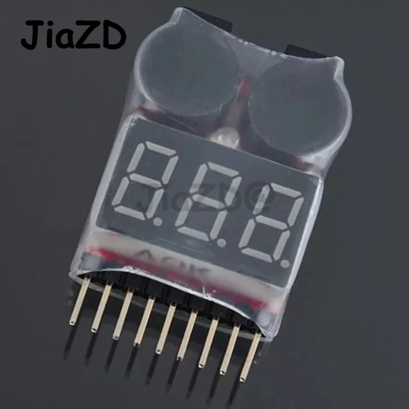 

2 шт. 2 в 1 тестер напряжения батареи высокое качество 1S-8S Lipo батарея светодиодный тестер низкое напряжение Сигнал тревоги проверка RC аксессуары S89