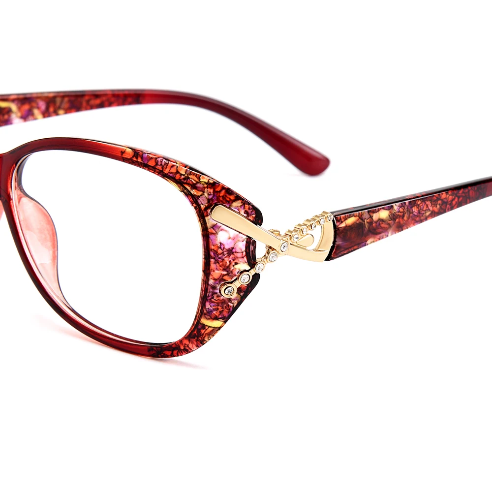 Gmei Optical Trendy Ultralight TR90 Full Rim Women Optical Eyeglasses Frames Female Plastic Myopia Presbyopia Eyewear M1689
