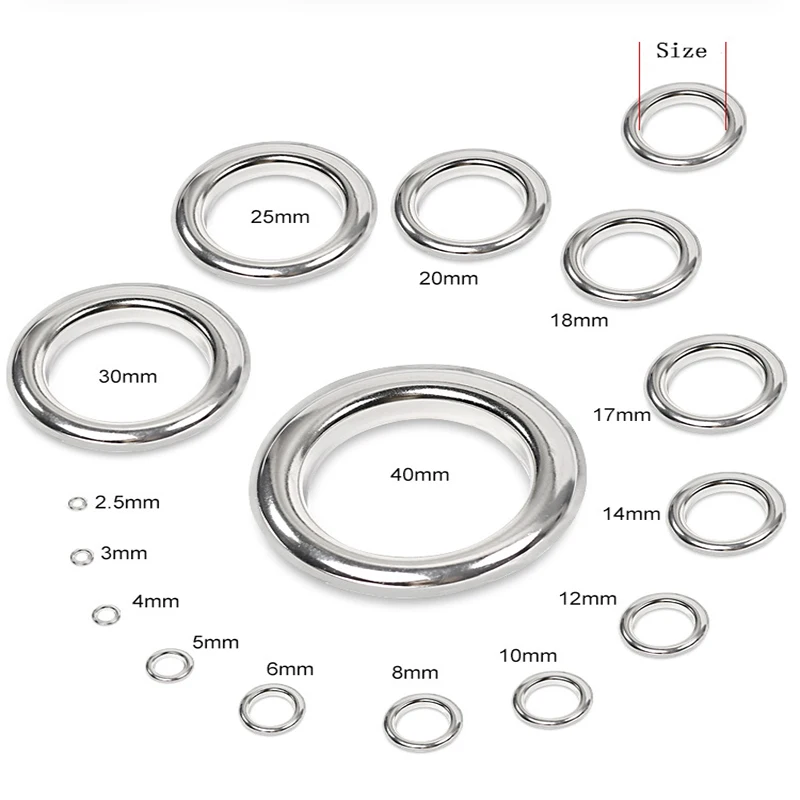 Silver Copper eyelets 3|3.5|4|4.5|5|6|8|10|12|14|17|18|20|25|30mm scrapbooking accessories Knitwear Jeans Apparel Bag Shoes