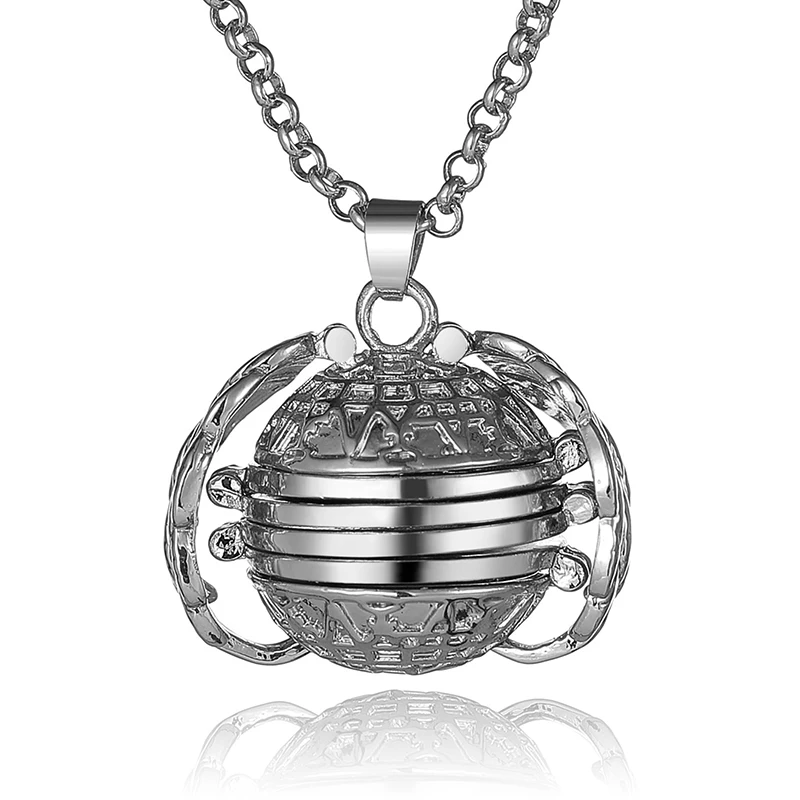 DIY Flash Memory Photo Pendant Jewelry Antique Metal Four-Color Angel Wings Locket Necklace Fashion Women Romantic Accessories