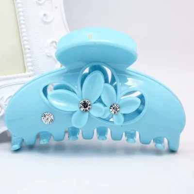 Medium Size Arcylic Hairpins Print  Hair Claws Dot Crab Hair Clip For Women Girls Hair Accessories Hairclip