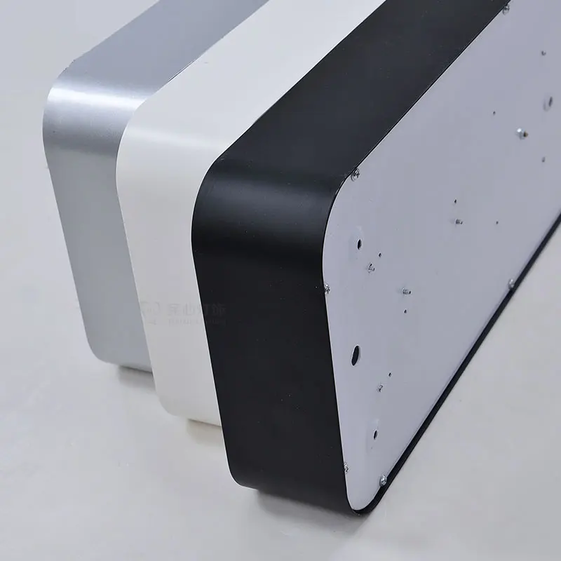 Modern LED Ceiling Lights Black White Square Office Light With ceiling lamp aisle bedroom home lighting light fixtures