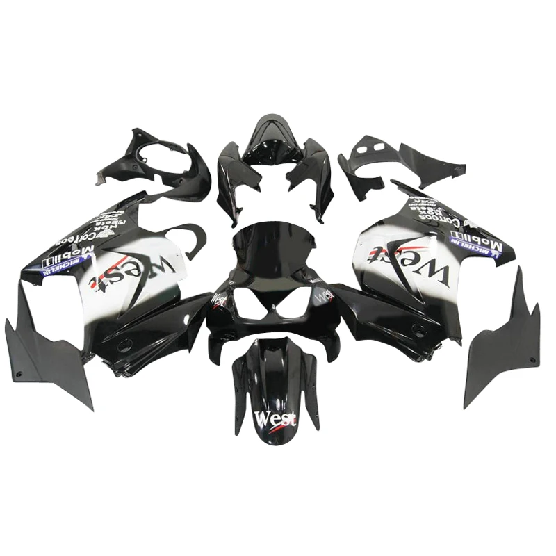 Fit for Kawasaki Ninja 250R Fairings 2008 2009 2013 2014 EX250 08 09 10 11 12 13 14 ZX250R Black west injection fairing kit FT17