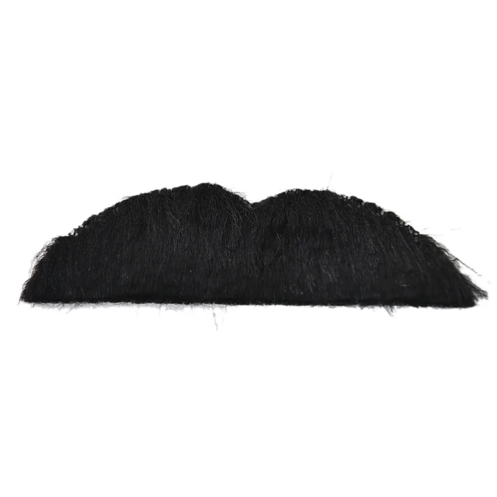6 pz/set baffi finti di Halloween del partito del Costume del baffi della barba finta divertente