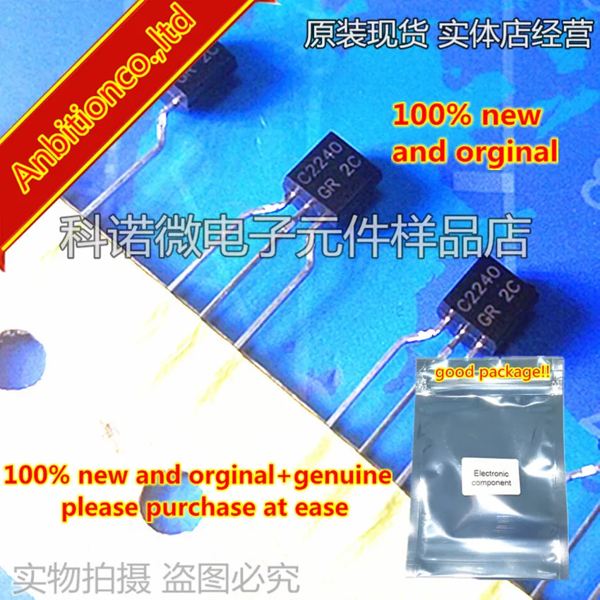 

10pcs 100% new and orginal 2SC2240 C2240 2SC2240-BL GR TO-92 in stock