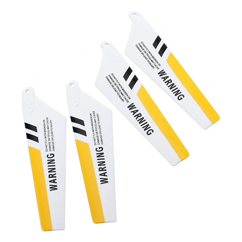 Length 9.2cm rc helicopter parts 4 x 2A 2B Syma S107 Main Blade 9.2cm Helicopter spare Part S107-02