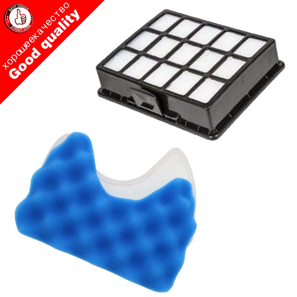 Vacuum Cleaner Filter Spare Parts Set Kit of Filters and Sponge Filter for Samsung DJ97-00492A SC6520 SC6530 /40/50/60/70/80/90