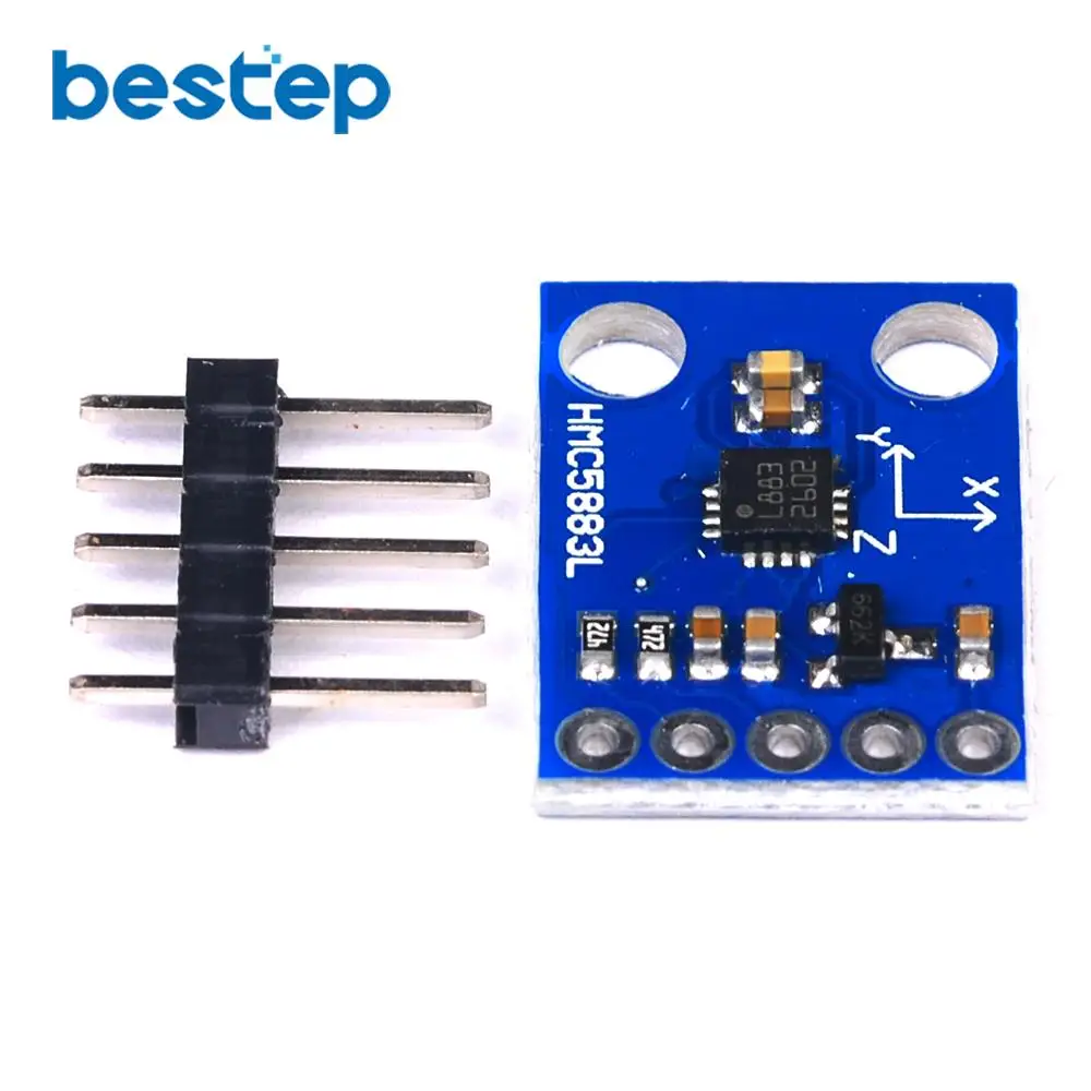 GY-273 3V-5V HMC5883L Triple Axis Compass Magnetometer Sensor Module Three Axis Magnetic Field Module For Arduino