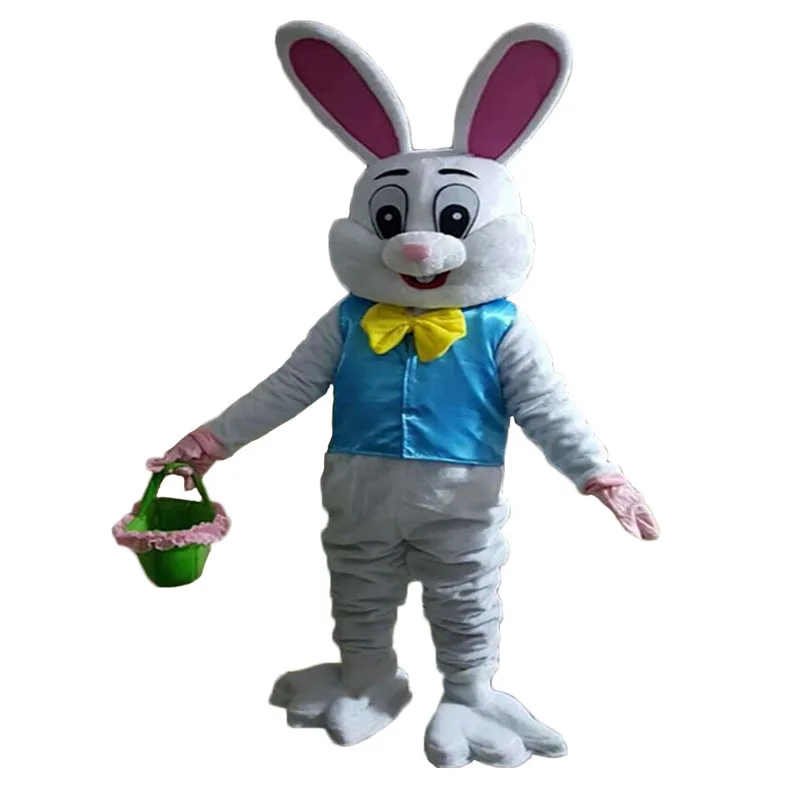 

NEW Sell Like Hot Cakes Professional Easter Bunny Mascot cosplay costume Bugs Rabbit Hare Easter Adult Mascot