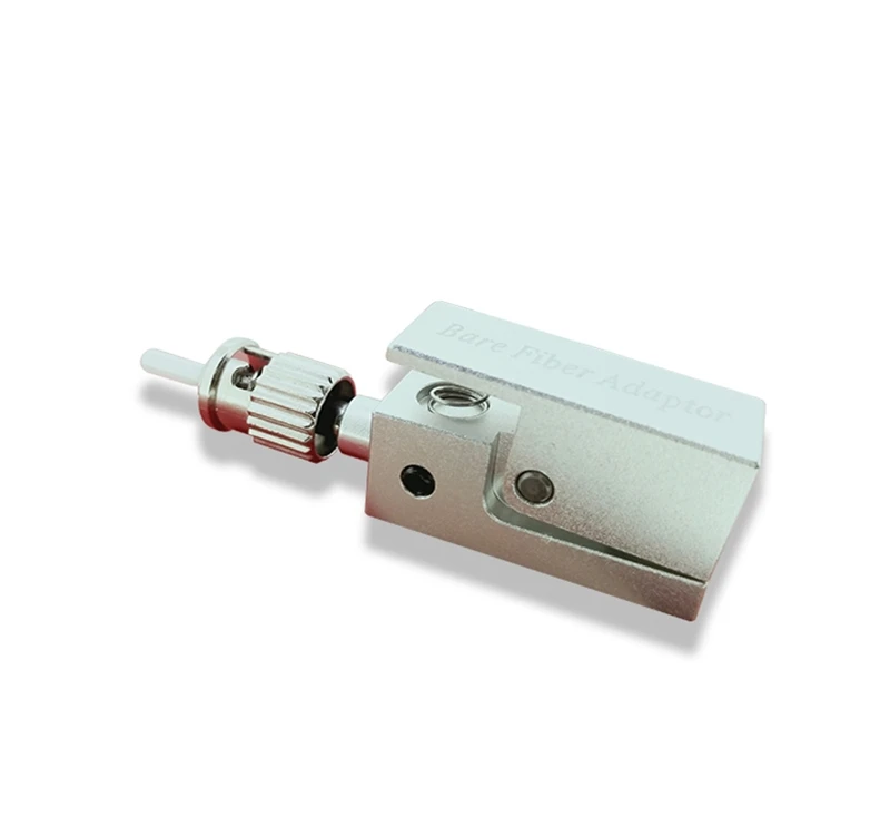 محول ألياف بصرية عارية ، نوع مربع ، معدن فضي اللون ، مقرنة UPC FTth ، اختبار ELINK ، 126um 127um