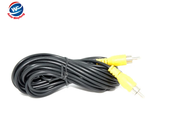 

6-20 Meters RCA Video Cable For Car Rearview Rear View Parking Camera Connect Car Monitor DVD Trigger Cable 6 10 15 20M Optional