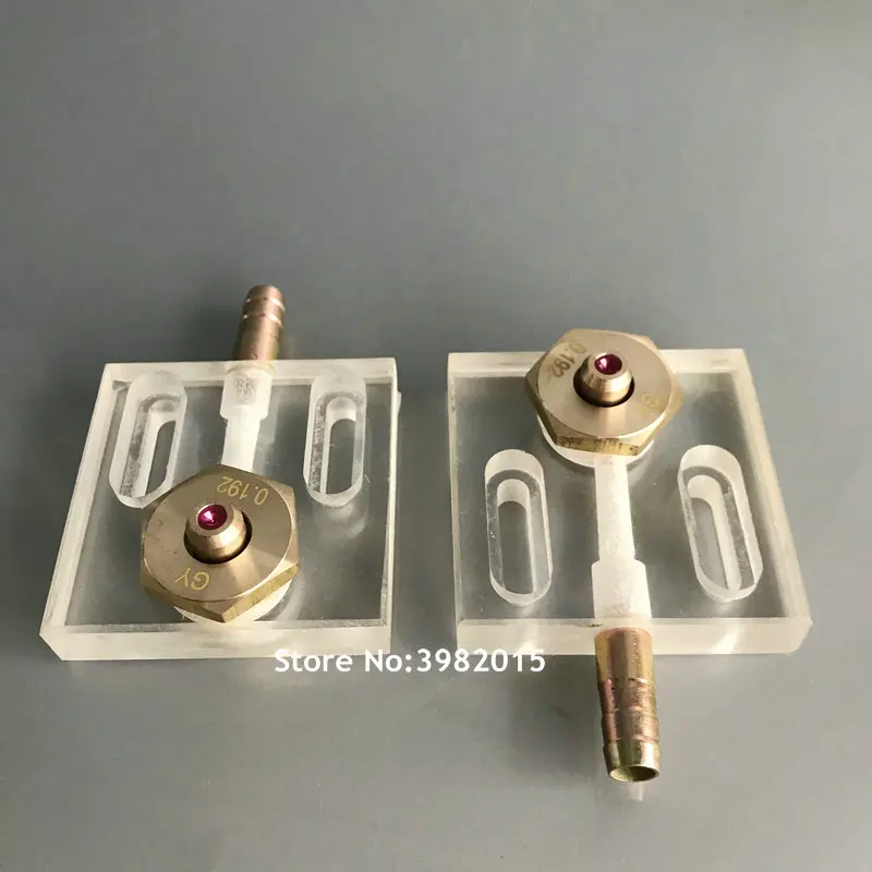 EDM Wire Cut Ruby Molybdenum Wire Guider 0.192mm Water Nozzle With Panel for CNC Wire Cutting Machine