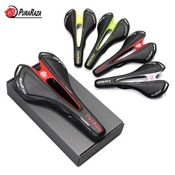 Selim de fibra de carbono para bicicleta, famosa, totalmente em fibra de carbono, bolsa de assento, alça, garfo, líder, copo, quadro 95g