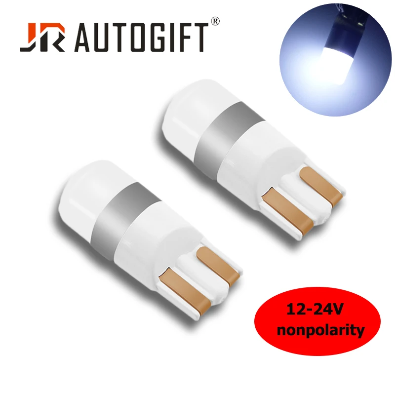 20x Signal Lamp 2835 T10 3528 2Led Car Bulb W5W T10 Led Lamp For Cars 12-24V nonpolarity Auto Clearance Backup Light Car Styling